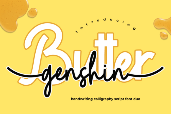Butter Genshin: Where Modern Flair Meets Handwritten Soul