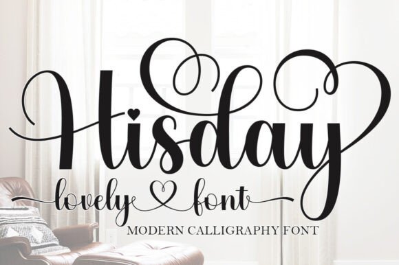 Hisday: A Modern Script Font with Timeless Calligraphy