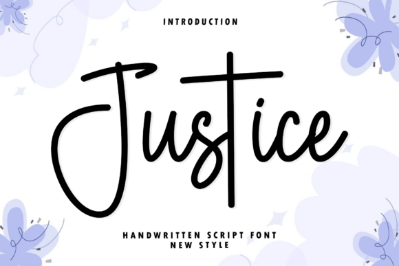 Justice: The Stylish Script Font for Modern Designers