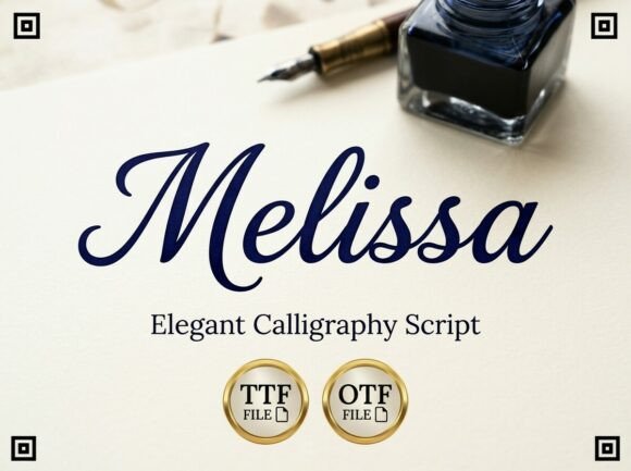 Melissa: The Artisanal Calligraphy Font with a Human Touch