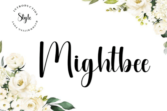 Mightbee: A Modern Handwritten Script Font for Elegant Branding