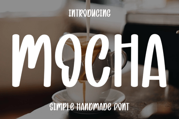 Mocha: Crafting Visual Poetry with a Handwritten Script