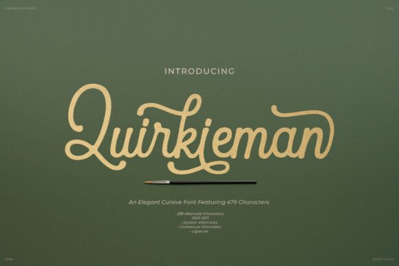 Quirkieman: A Vintage Font with a Human Heart