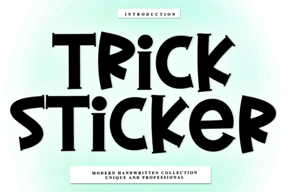 Trick Sticker: The Artisan Script for Modern Branding